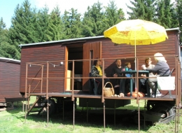 Kemp Sykovec - ubytování chatka